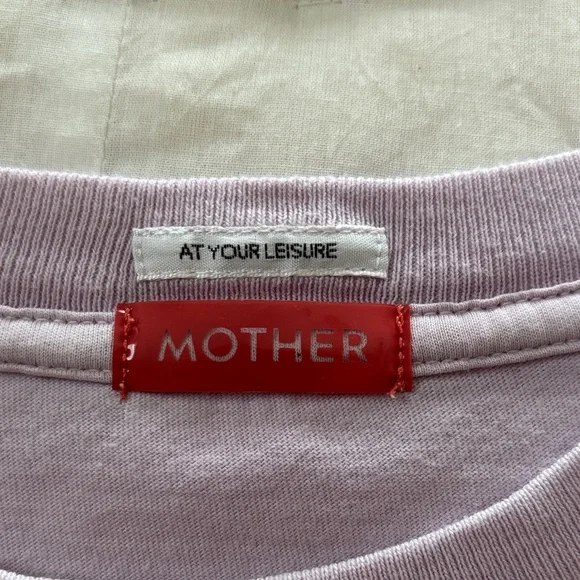 MOTHER Lavender Graphic Short Sleeve Tee - Picture 2 of 7